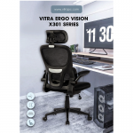 Ghế Công Thái Học VITRA ERGO VISION X301 Black