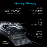 Laptop Asus ZenBook UX8402VU-P1028W (i9 13900H/32GB RAM/1TB SSD/14.5 2.8K OLED/RTX4050 6GB/Win11/Cáp/Túi/Đen)