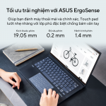 Laptop Asus ZenBook UX3402VA-KM203W  (i5 1340P/16GB RAM/512GB SSD/14 Oled/Win11/Cáp/Túi/Bạc)