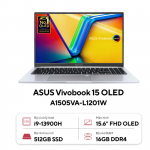Laptop Asus VivoBook A1505VA-L1201W (i9 13900H/16GB RAM/512GB SSD/15.6 Oled/Win11/Bạc)