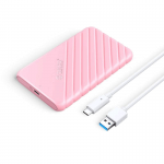Hộp box đựng ổ cứng 2,5 inch USB-C ORICO 25PW1-C3-PK-EP màu hồng