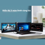 Bộ 02 màn hình 13.3 inch mở rộng cho laptop E-Tech S300 - Full HD