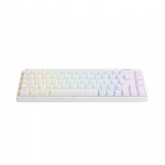 Bàn phím cơ AKKO 3068 v2 RGB - White (Hotswap - RGB  - Akko CS switch Jelly Pink)