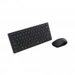 Bộ bàn phím chuột không dây Rapoo 9050M Multi-mode Dark Grey 