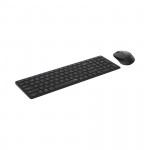 Bộ bàn phím chuột không dây Rapoo 9350M Multi-mode Dark Grey
