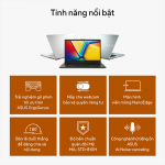 Laptop Asus VivoBook E1404FA-NK177W (R5 7520U/16GB RAM/512GB SSD/14 FHD/Win11/Bạc)