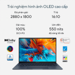 Laptop Asus ZenBook S UX5304VA-NQ125W (i7 1355U/16GB RAM/512GB SSD/13.3 2.8K Oled/Win11/Cáp/Túi/Xám)