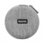 Hộp đựng phụ kiện Boona F002 vải Oxford màu xám (8,5cm x 4cm)
