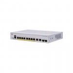 Switch Cisco CBS250-8P-E-2G-EU Smart 8-port GE, PoE, Ext PS, 2x1G Combo