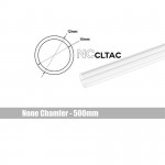 Bitspower None Chamfer Crystal Link Tube, 12mm OD, 500mm (Hàng Thanh Lý)