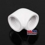 Fitting Barrow Adapter 90* Fitting - Ice White (Hàng Thanh Lý)