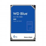Ổ cứng HDD Western Digital 6TB Blue (WD60EZAX) (5400RPM/256MB Cache/3.5 inch/SATA3)