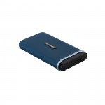 Ổ cứng di động Transcend SSD 500GB PCIe to USB 3.1 Gen 2, Type C - TS500GESD370C, màu xanh navy, chống sốc