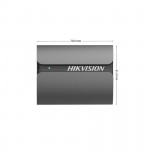Ổ cứng di động Hikvision SSD 2TB USB3.1,TypeC HS-ESSD-T300S màu đen