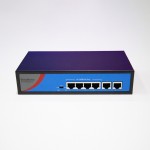 Switch POE SinicHomeSN-2104POE-BLUE/4 POE/ 2 uplink1000M/60W