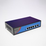 Switch POE SinicHomeSN-2104POE-BLUE/4 POE/ 2 uplink1000M/60W