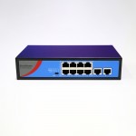 Switch POE SinicHomeSN-2108POE-BLUE/8 POE/ 2 uplink1000M/96W