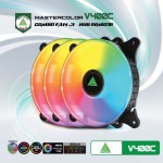 Bộ Kit 3 Fan VSP V400C LED ARGB (1 hub/ 1 remote/ 3c Fan)
