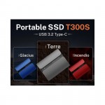 Ổ cứng di động Hiksemi Portable Shield SSD T300S Glacius 1TB USB3.1,Type C Màu Xanh Blue