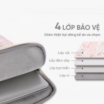 Túi chống sốc cho laptop 13.3 inch GUBAG GB-CS16 (nữ, họa tiết, thời trang)