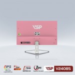Màn hình VSP V2408S (23.8 inch/FHD/IPS/75Hz/2ms/Pink)