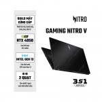 Laptop Acer Gaming Nitro V ANV15-51-55CA (NH.QN8SV.004) (i5 13420H/16GB RAM/512GB SSD/RTX4050 6G/15.6inch FHD/Win11/Đen) 