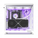 Vỏ máy tính NZXT H6 FLOW RGB ALL WHITE (ATX/Mid Tower/Màu Trắng)