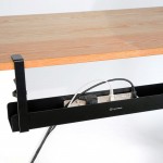 Khay giấu dây kẹp bàn HyperWork HPW-CM01-BLK Đen