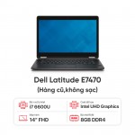 Laptop Dell Latitude E7470 I7 6600U/8GB RAM/256GB SSD/14" FHD/Không sạc-Hàng cũ đẹp 95% 