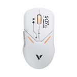 Chuột gaming Rapoo VT9Pro Redline Edition _ White Orange (Kết nối USB + Wireless 2.4G)