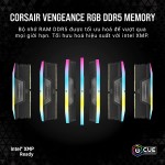 Ram Desktop Corsair Vengeance RGB (CMH64GX5M2B5600C40) 64GB (2x32GB) DDR5 5600MHz