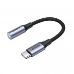 Cáp chuyển đổi âm thanh USB Type C ra 3.5mm có chip DAC Ugreen 80154 Màu Xám