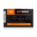 Nguồn máy tính AIGO GP650 - 650W (80 Plus Bronze/Màu đen)