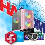 HACOM ARES A5 Pink (i3 1200F/H610/8G RAM/GTX 1650/550W)