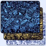 Bàn di chuột Darmoshark Pad-03 Màu xanh (360 x 300 x 3mm)