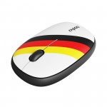 Chuột không dây Rapoo M650 Silent Germany Whilte Yellow Red