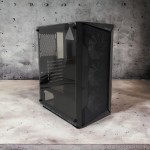 Vỏ Case máy tính HACOM PREMIUM (ATX/Mid Tower/Màu Đen/3 Fan)