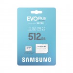 Thẻ nhớ MicroSD Samsung EVO PLUS 512GB Class10, U3, V30, A2 - Kèm Adapter (160 MB/s)