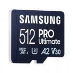 Thẻ nhớ MicroSD Samsung PRO Ultimate - 512GB Class3, U3, V30, A2 - Kèm Reader