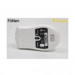 Chuột không dây Fuhlen B09S White (Wireless 2.4Ghz/Bluetooth/Silent)