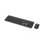 Bộ bàn phím chuột không dây Logitech Signature Slim Combo MK950 Graphite (Wireless Logi Bolt/Bluetooth/Đen)