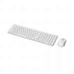 Bộ bàn phím chuột không dây Logitech Signature Slim Combo MK950 Off White (Wireless Logi Bolt/Bluetooth/Trắng)