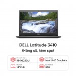 Laptop DELL Latitude 3410 / I5 10210U / 8GB RAM / 256GB SSD / Màn 14 inch FHD / Kèm sạc - Hàng cũ đẹp