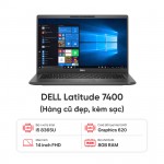Laptop DELL Latitude 7400 / I5 8365U / 8GB RAM / 256GB SSD / Màn 14 inch FHD / Kèm sạc - Hàng cũ đẹp