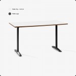Mặt bàn gỗ MDF 1m4 HyperWork Core Desk HPW-TT02-WHT Trắng (Chưa bao gồm khung bàn)