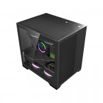 Vỏ Case MIK LV12 MINI FLOW (mATX/Mid Tower/Màu Đen)