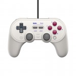 Tay cầm chơi game 8BitDo Pro 2 Wired Controller cho Nintendo Switch/Windows/Android/Raspberry Pi Màu G Classic (Trắng)