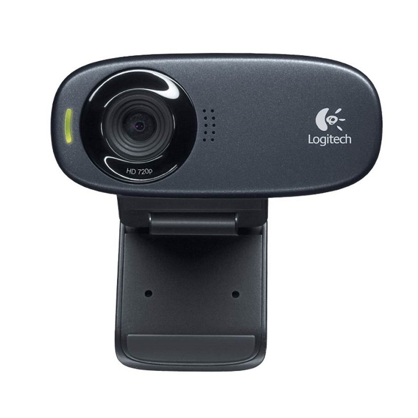Webcam Logitech HD C310 có kiểu dáng tương tối nhỏ gọn