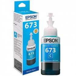 Mực in Epson 673 (Màu xanh) (C13T673200) - dùng cho Máy in màu Epson L805, L850, L1800