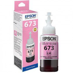 Mực in Epson 673 (Màu đỏ nhạt) (C13T673600) - dùng cho Máy in màu Epson L805, L850, L1800